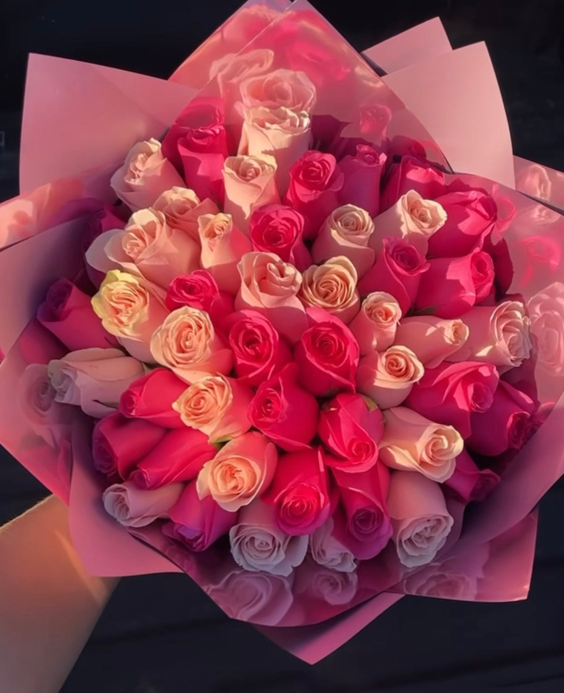 Blush Bouquet - Fresh Roses