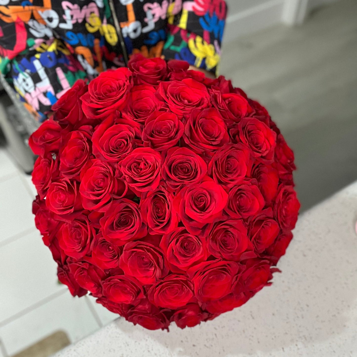 Red Love  Bouquet - Fresh Roses