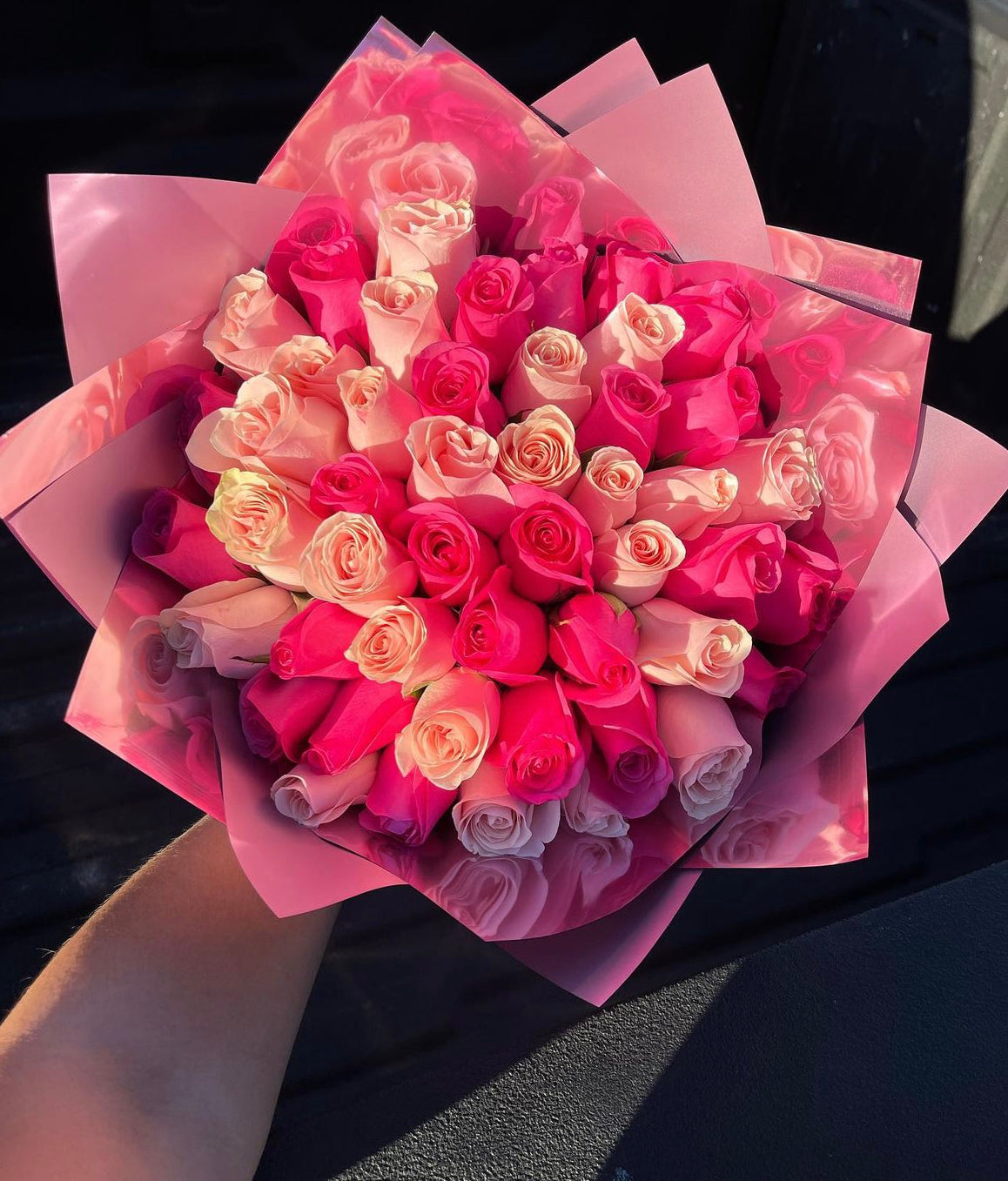 Blush Bouquet - Fresh Roses